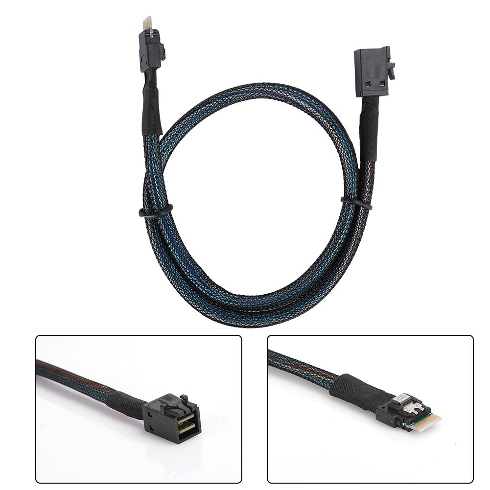 Connecting Cable Slim SAS MINI SAS38P To MINI SAS HD SFF‑8643 Server Computer Transmission Line