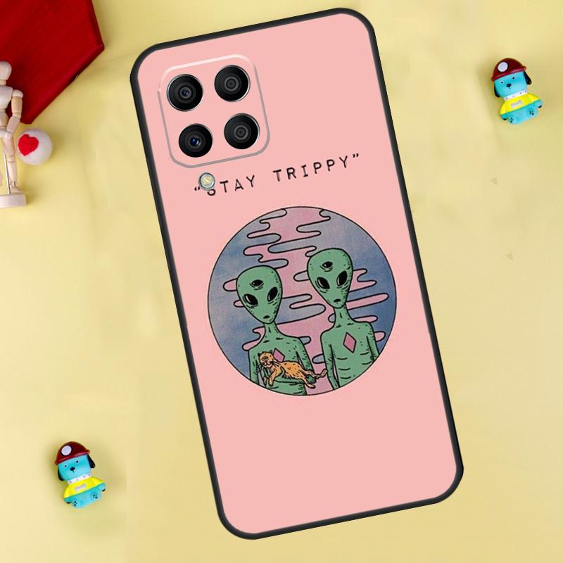 Alien Kawaii Art Case For Samsung Galaxy M13 M33 M53 M14 M12 M15 M06 M16 M36 M56 M31 M32 M52 M35 M55 M34 M54