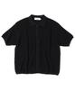 KNITTED Coolever Pk Crop Short Sleeve Cardigan Black