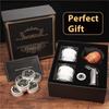 Gutes Whiskey-Räucherwerkzeug-Set mit Brenner-Cocktail-Räucherinfusions-Set, Old Fashioned Drink-Räucher-Set, Geburtstagsgeschenk für Whiskey L