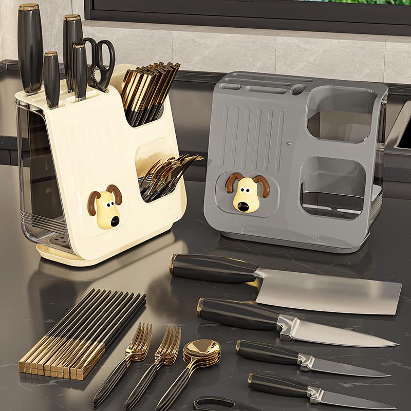 High-End Kitchen Countertop Multi-Purpose Organizer for Chopsticks, Knives, Spoons & Utensils
