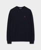 BROOKS BROTHERS [Heritage] Wool Cashmere Solid Sweater (Navy) (Bbwrmhg412)