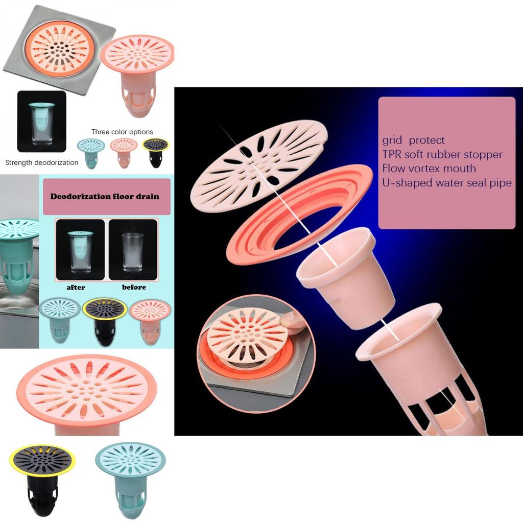 Versatile Drain Core Insect-proof Bath Plug Strainer For Kitchen And Bathroom Applications