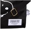 Hapitas Tote Bag with Wide Snoopy Snoopy Face Black 2-Way Gusset, PEANUTS, Women's, PN110,