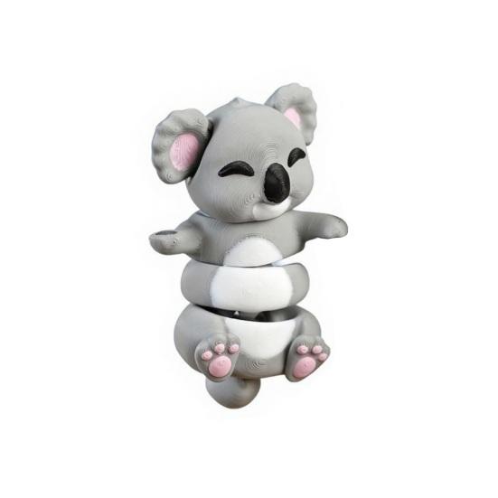 Hand-Holding Figure Portable Friends Hugging Stress Relief Keychain with Magnetic Connecting Articulated Fidget E