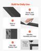 Table Legs, 740 X 450 Mm (H X W) Square T Shape Steel Furniture Legs, Modular Design, Easy Assembly, 1000 Kg Max Load Heavy Duty, for Home Office