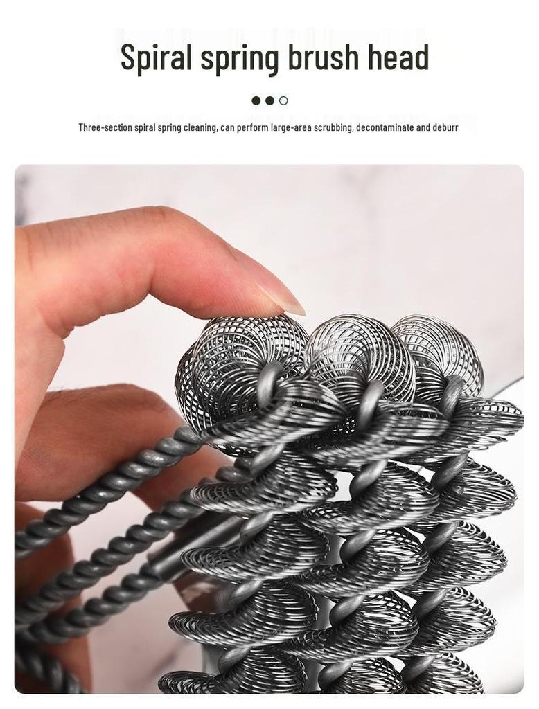Stainless Steel Cleaning Brush for Pots, Ovens, and Grills