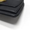 [Pre-Owned] Arli Gold Logo Double G Metal Accessory Leather Small Square Crossbody Shoulder Bag - Good #NWZYP3