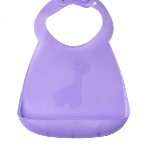 

Силиконовый нагрудник Wee Baby Prime - фиолетовый