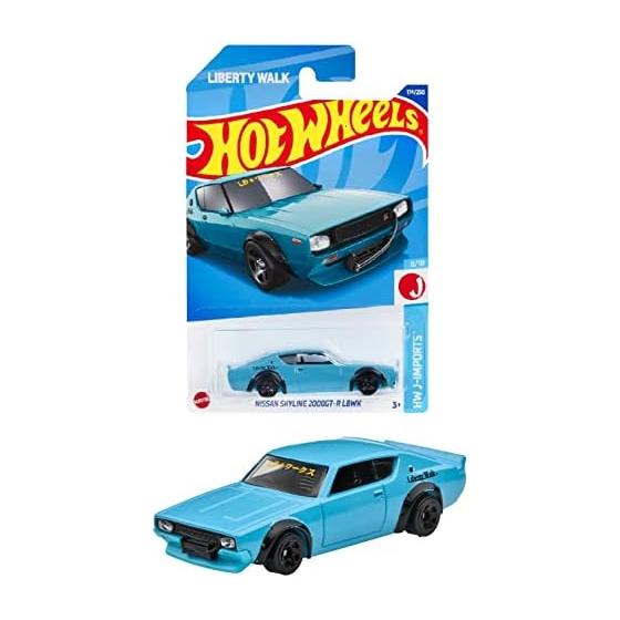 Hot Wheels Basic Car Nissan Skyline 2000 GT-R [от 3 лет и старше] HHF40