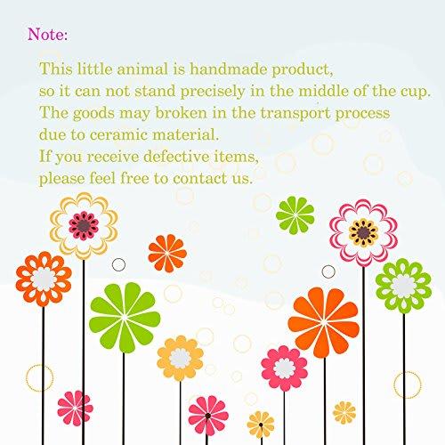 Coffee Milk Tea Ceramic Mug - 3D Animal Morning Cup with Panda, Best Gift for Morning Drink, Wedding, Birthday, Father's Day, Big Nose Deer