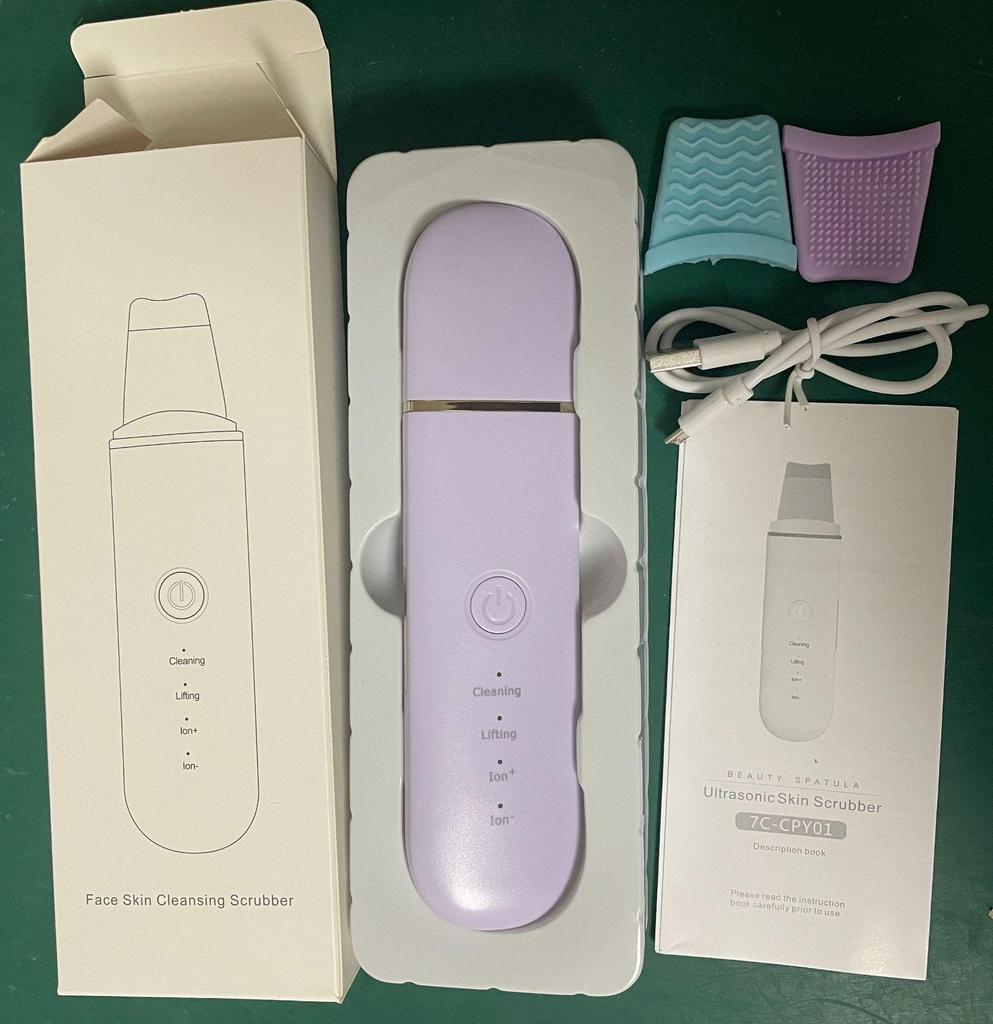 Ultraschall Hautschaber & Porenreiniger Gesichtsreiniger