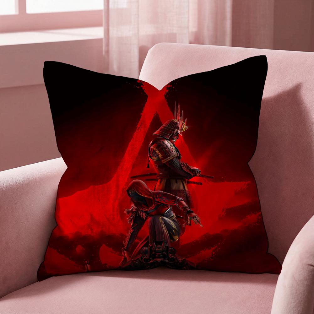 PassionA-AssassinsS C-CreedS Cushion Cover Multi-Scene Pillow Cover for Home & Car - Reversible, Soft & Durable for Daily Use