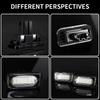 For Mercedes Benz C CLK Class W203 C209 W209 Canbus LED License Plate Lights Car Number Plate Lamps A2038200556, A2038200066