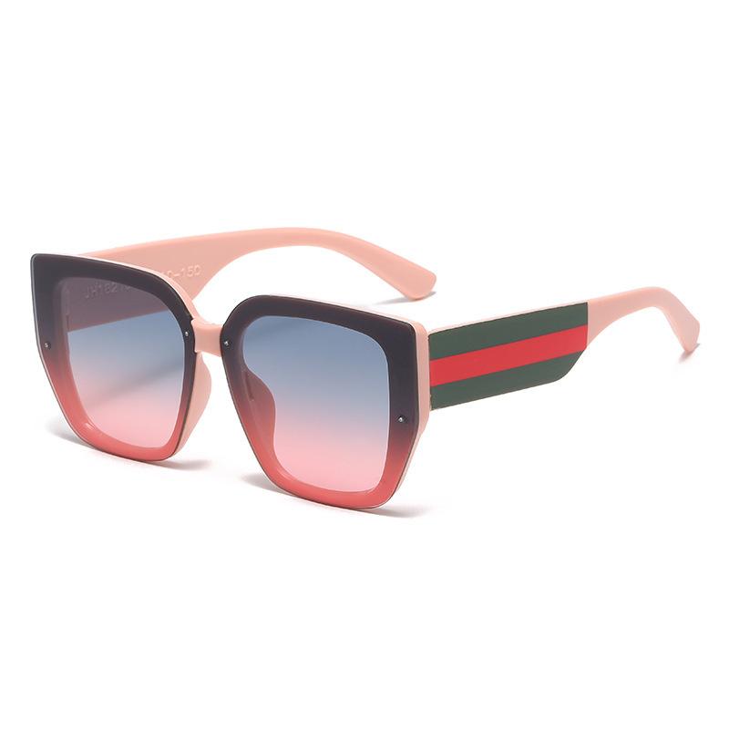 

Великі Жіночі Сонцезахисні Окуляри Пластикові Багатокутні Фірмовий Стиль Квадратні Особливість Вінтажні Ретро Сонцезахисні Окуляри Чоловічі Надвеликі Окуляри UV400 рожевий