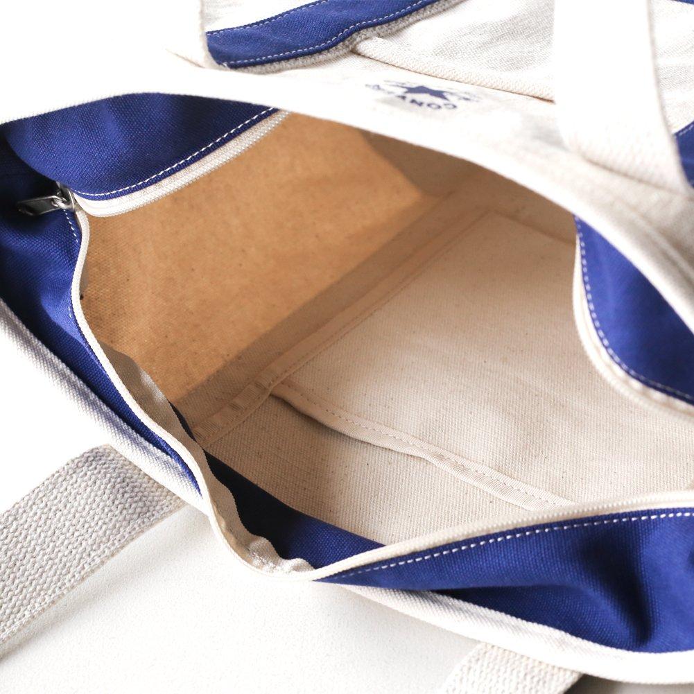Converse Canvas Tote Bag, Medium, with dwear sticker, Canvas Tote Bag for Men and Women, TOKYO All Star (Navy, Medium)