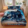Na'Vi People Pandora Print 3Pcs Bedding Set,Duvet Cover with 2 Bedro,Pillowcase Home Birthday Gift