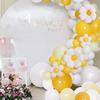 Little Daisy Balloon Chain Decorative Set Mother'S Day Flowers Balloon Arches, Birthday Party Wedding Arrangement Balloons