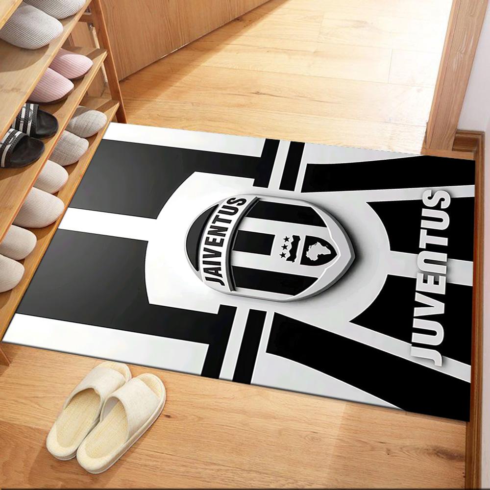 Juventus Floor Rug Office Rug Design For Game Room Entryway Living Rooms Dormitory Antislip Carpet Office Home Decor Perfect Gift For Friends Family
