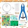 Peau de Balle Vide en TPR Kit DIY Squishy Anti-Stress Remplissable Transparent Fournitures Créatives Faites Main Pour Jouets Fidget Personnalisés
