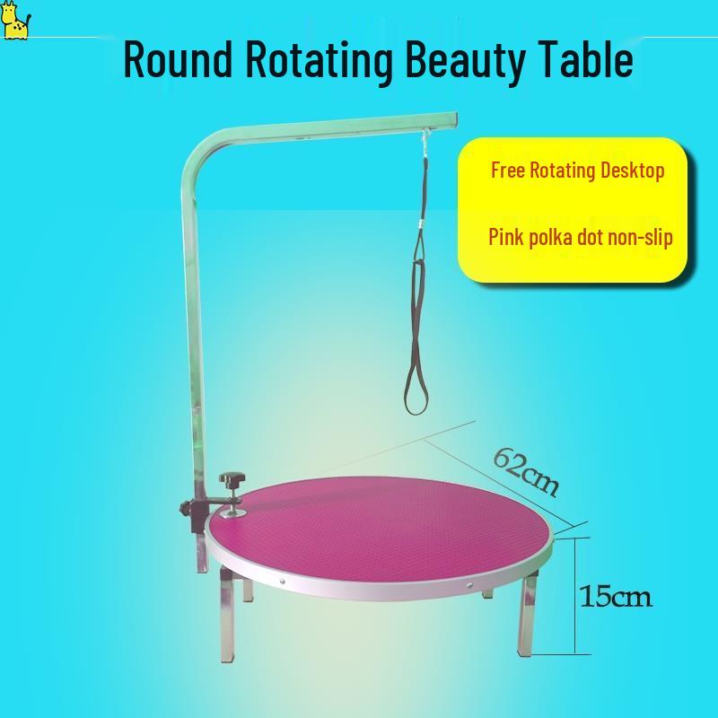 

Portable Pet Grooming & Bathing Table with Hanging Rod