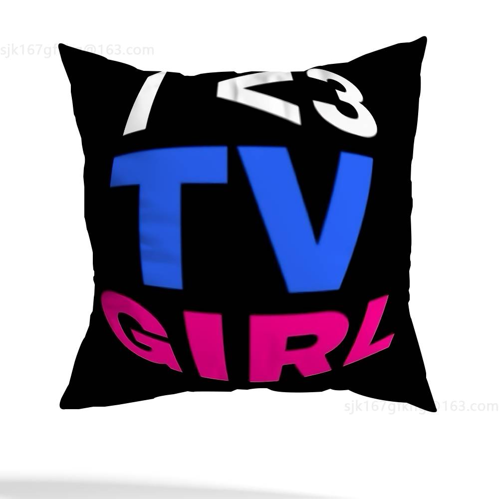 Tv Girl Who Really Pillow Case Sofa Living Room Bedroom Headboard Backrest Cushion Square Cushion Nap Time