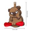 Cartoon Capybara Panda Hand-Pressed Hand-Cranked Small Fan Dormitory Mini Student Portable Hand-Held Manual Small Summer Fan