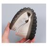 2023 Spring Leather Soft Bottom Fashion Casual Women's Shoes Comfortable Non-slip Wearable Mother's Shoes Hundred with Beans Shoes Female