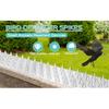 30Pcs Spikes Repeller Cat Plastic Bird Repellent Anti Pigeon Anti-bird Squirrel Garden Fences Control Transparent Spikes