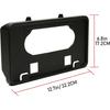 ASOOLL License Plate Bracket Only Fits for Ford F150 2009-2014 Front License Plate Frame Bracket Holder Black Bumper Mounting 9L3Z-17A385-A