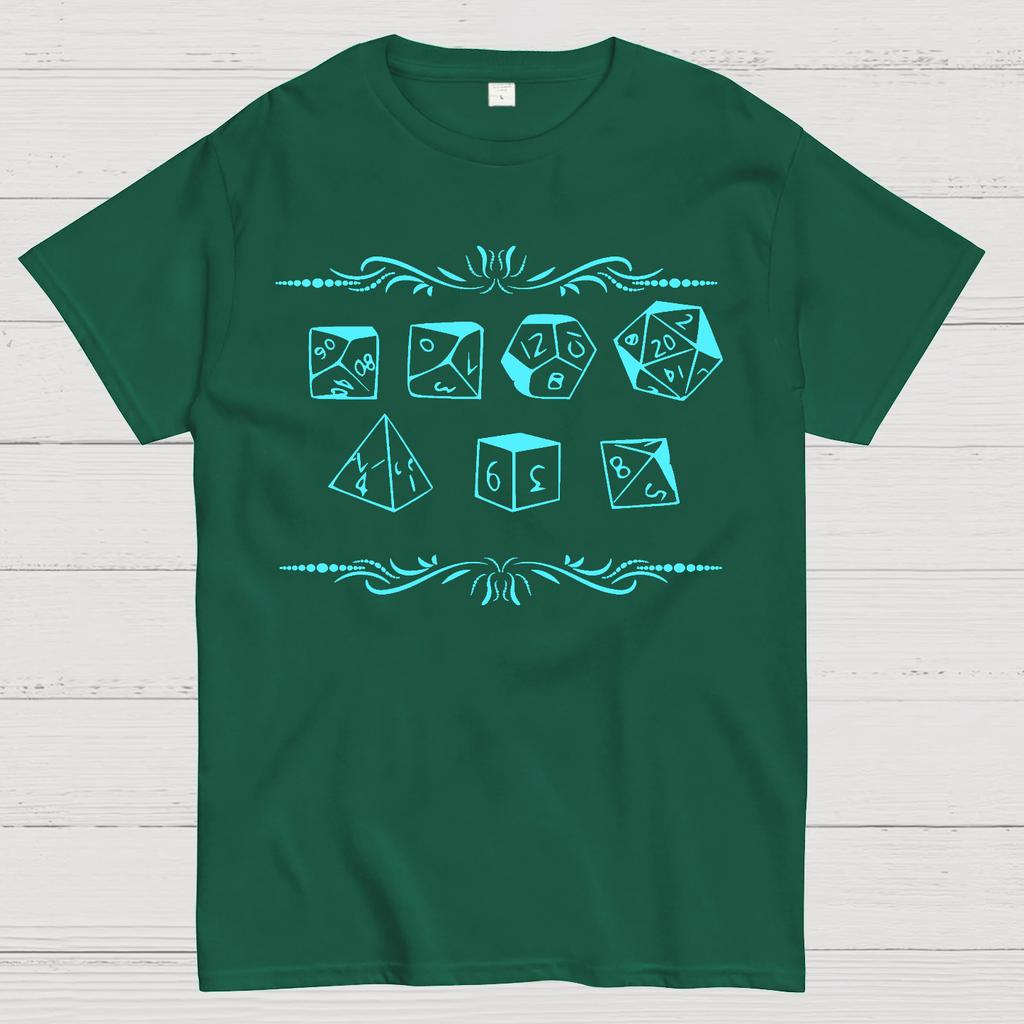 Dice Cotton Summer Casual Cool Loose T-Shirt