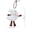 Cute Cartoon Planets Plush Keychain Stuffed Earth Mars Soft Dolls Key Chain Lovely Sun Moon Pendant Bag Decor Kawaii Keychain