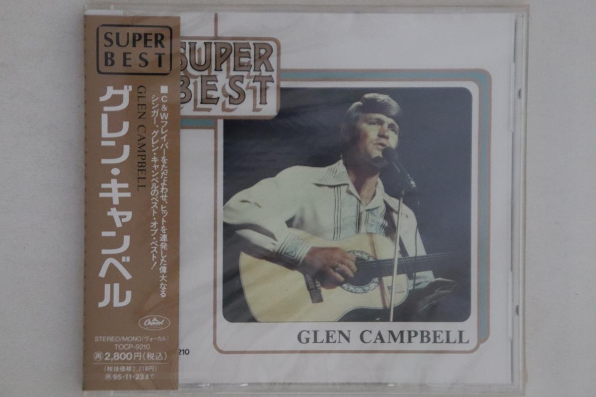 

CD GLEN CAMPBELL - Super Best TOCP9210PROMO CAPITOL 1993 Japan Obi Rock Used