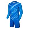 Kelme Men's Goalkeeper Jersey Set, Long Sleeve Shirt and Pants, Soccer Goalkeeper Training Wear, Unisex, Pro Set, Blue, Size M