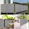 3/5/6M Sonnenschutzsegel Wasserdicht Zaun Terrassenschutznetz Balkon Schattentuch Zaun Terrasse