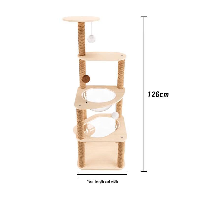 Yunxiaoshi Multi-Level Cat Tree & Condo