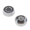 1Pair Radio Volume Control Knob Left Right Sensitive Durable Multimedia Volume Knob Caps Replacement for Boxster Cayman