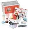 Wooden Ice Cream Shop Role-Play Cash Register for Kids
