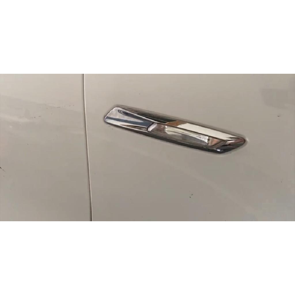 Chrome F10 Style Full LED Fender Signal Side Marker Lights For BMW 1 3 5 Series