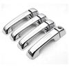 4 Chrome-Plated Door Handle Covers for 2019-2024 Dodge RAM 1500