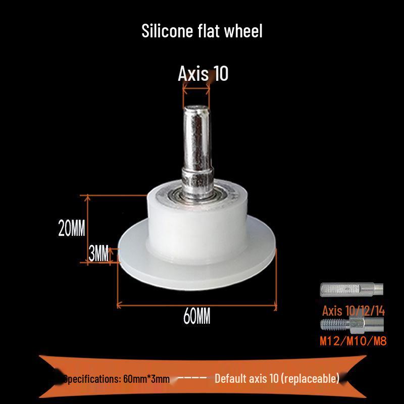 High-Temperature Silicone Roller for Laminating & Edge Banding Machines