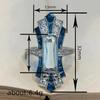 CopperColor Fashion Women Rings Party Daily Unique Design Finger Accessories Inlaid Shiny Blue  Jewelry