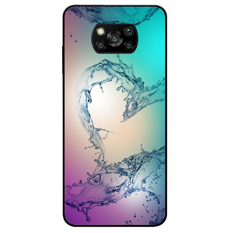 

Cool Soft Covers For Xiaomi Poco X3 Pro Case Silicone Soft Print Cover for Poco X3 NFC Case TPU Black Funda for Poco X 3 GT Capa Poco X3 GT