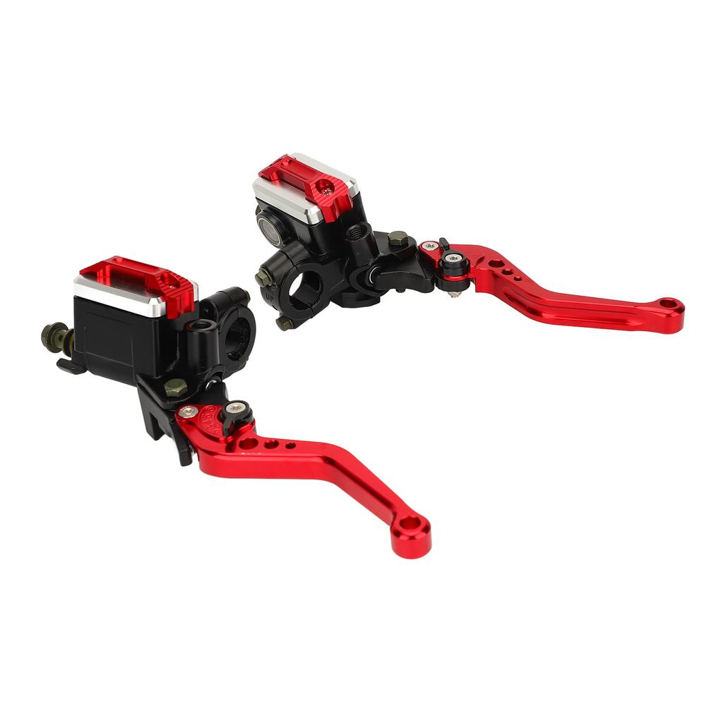 Motorcycle Hydraulic Brake Clutch Levers Kit Aluminum Alloy Brake Lever Handle Universal for 22mm