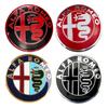 56mm Car Styling Tire Hubcap Sticker Wheel Rim Badge for Alfa Romeo Mito Giulia Giulietta 147 155 156 159 Stelvio 4C Accessories