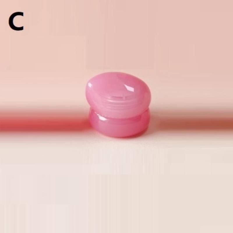 

5G Пустые пластиковые баночки для скраба для губ с крышкой, контейнер для бальзама, маски, ухода за кожей, милая баночка для румян, косметические баночки