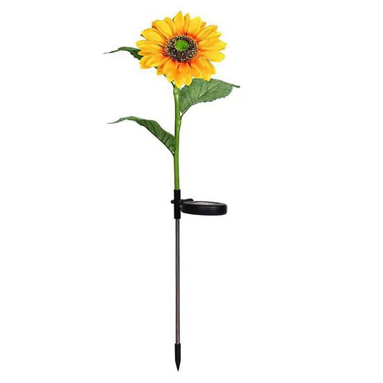 

Solar Sunflower Light LED Garden Artificial Flower Light with 1/3/6 Sunflowers Outdoor Waterproof Stake Light for Backyard Flower Bed Pathway Patio 1