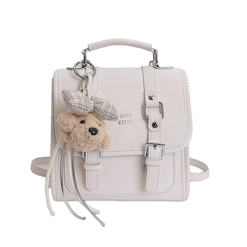 College-style Double-shoulder Bag, Travel-sized Backpack, Fashionable and Relaxed Style Crossbody Bag