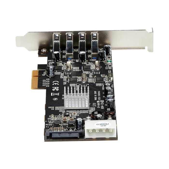 Adaptateur USB - STARTECH - Carte Contrôleur PCI Express À 4 Ports USB 3.0 - 4 Voies Dédiées De 5 Gb/s