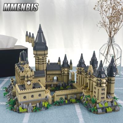 Mikro-Bausteine Hogwarts-Schule Harry Potter Schloss Steine Spielzeug für Jungen Mädchen Kinder Erwachsene Weihnachtsgeschenke DIY-Spielzeug 3000+ Stück